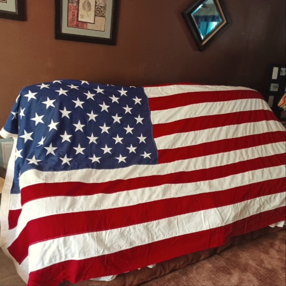 Valley Forge 1950's American flag
